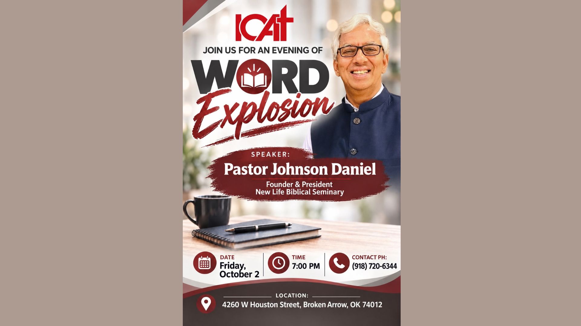 Pastor Johnson Daniel