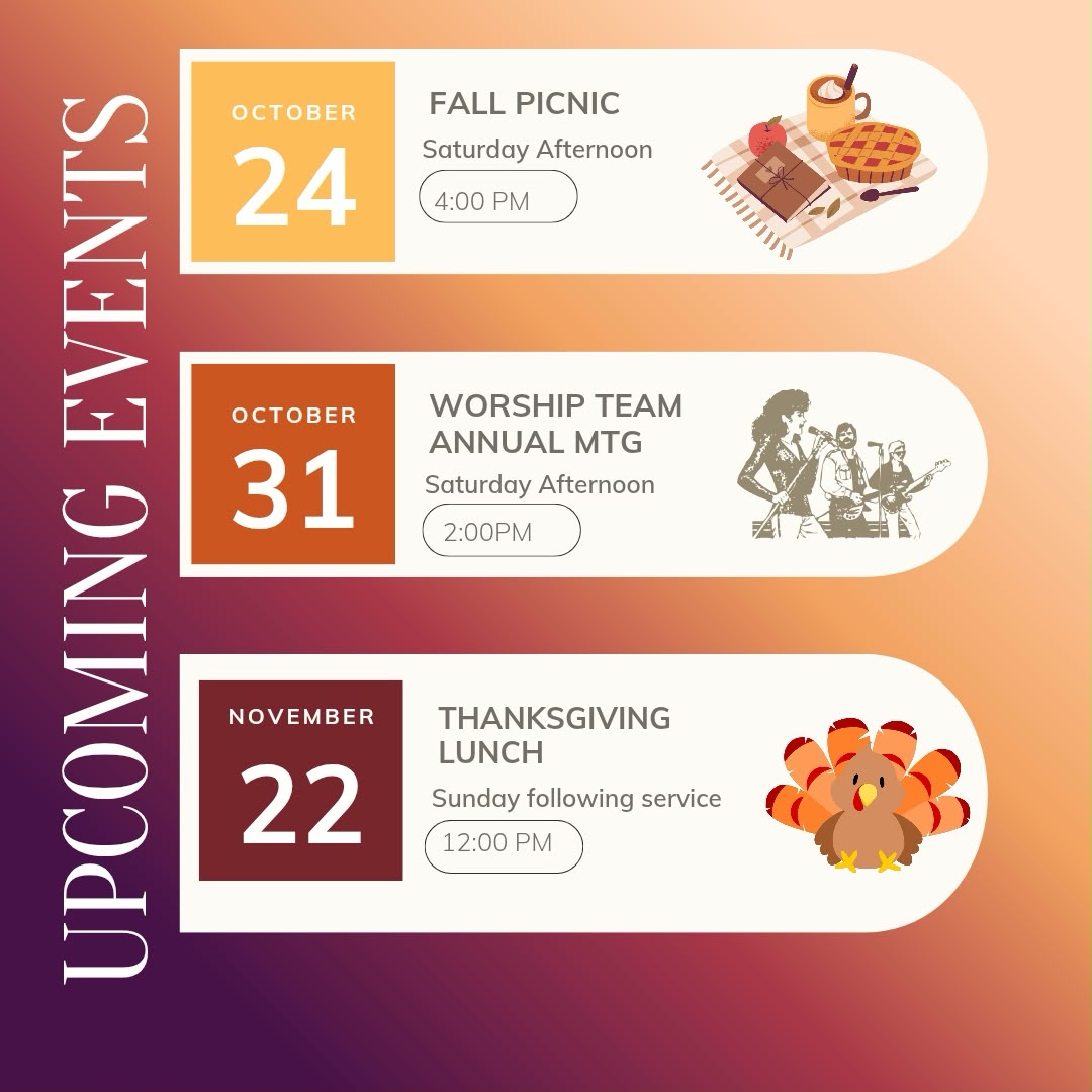 Upcoming Events